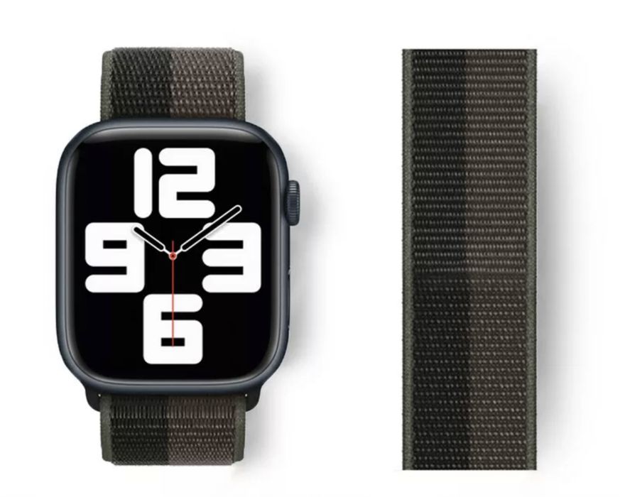 Sport Loop Нейлоновый ремешок для Apple Watch 49/45/44/42
