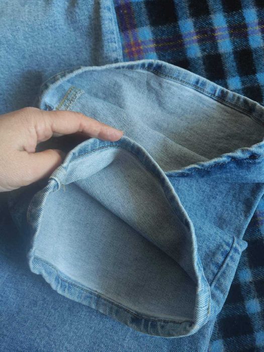 Брендовые  широкие  джинси Only с высокой посадкой