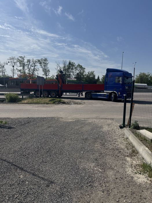Продам напівпричіп з маніпулятором
