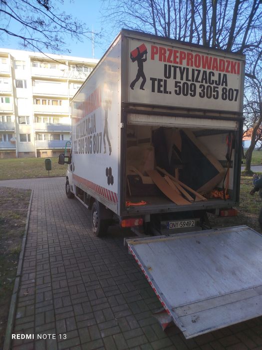 Przeprowadzki -transport -utylizacja gratów