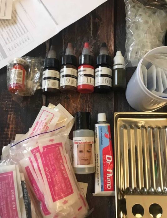 Бютжетний набір для тату майстра.