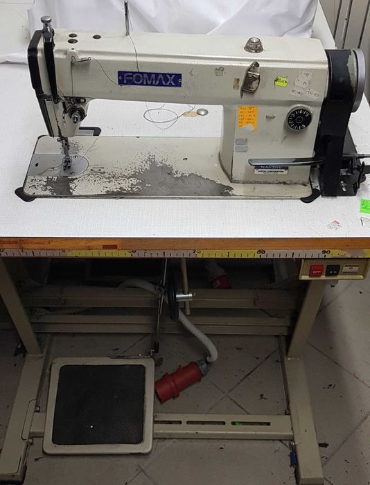maszyna do szycia stebnówka Fomax bardzo dobrze szyje