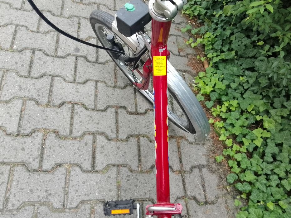 Rower PRL składak Romet jubilat 2