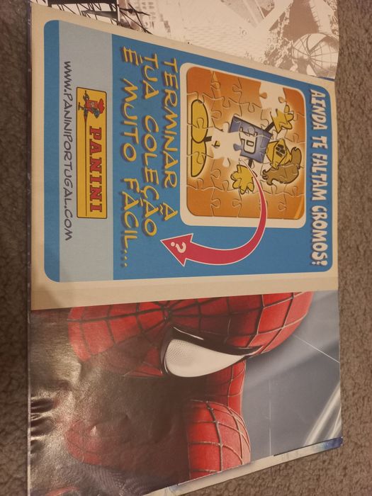 Caderneta Incompleta O Fantástico Homem Aranha 2
