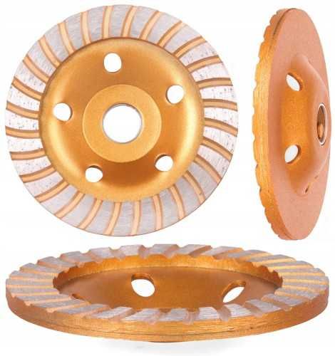 Diamentowa Tarcza Garnkowa do Szlifowania Betonu, Kamienia 125 mm TZ-3