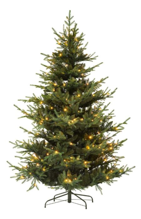 Choinka z wbudowanym oświetleniem LED 210 cm