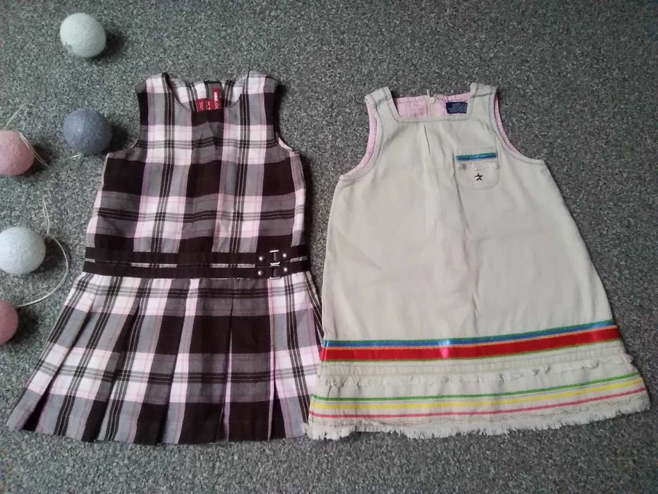 Zestaw ubranek 86-92cm, 12-18-24mcy sukienka Tommy Hilfiger