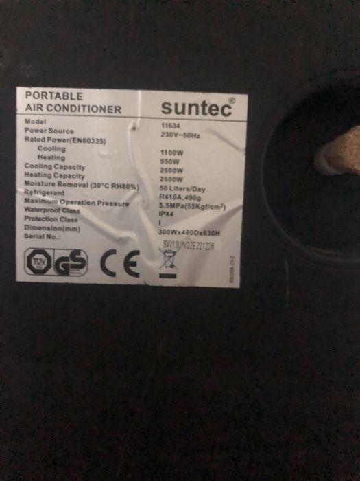 Ar condicionado portatil