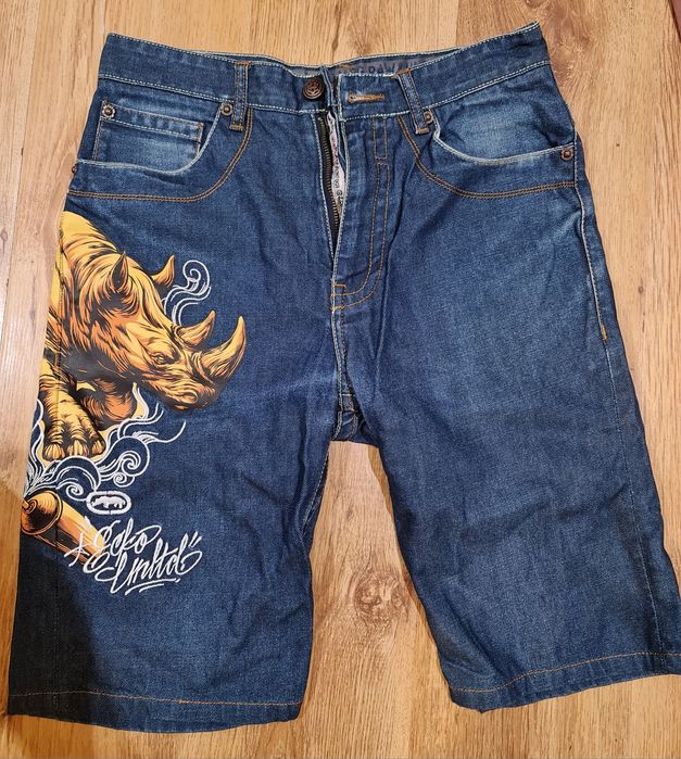 Вінтажні шорти з носорогом Ecko UNLTD 31 розмір