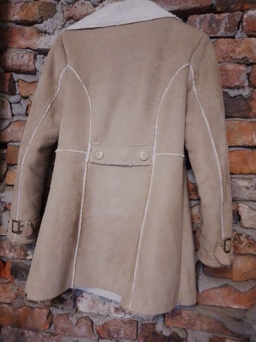 Плащ дубльонка. Кремового кольору