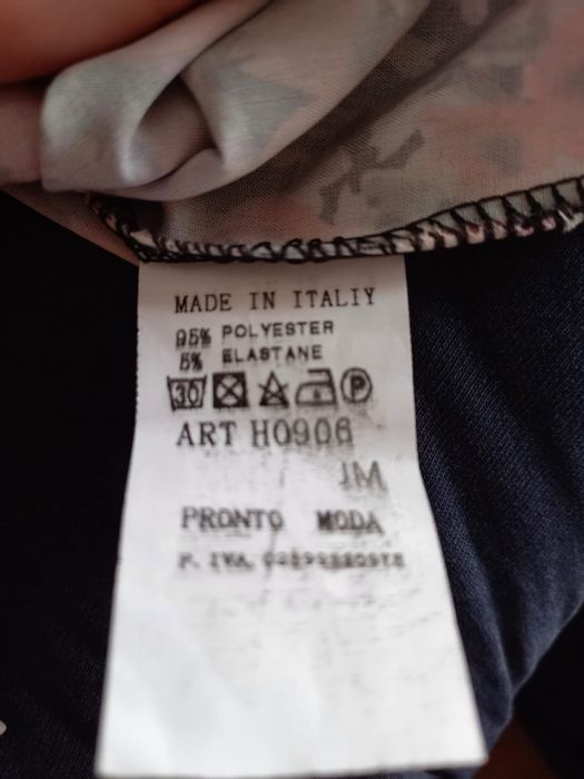 Crop top de seda T. U