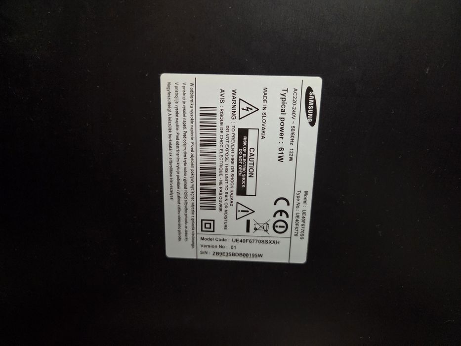 Telewizor samsung 40 cali smart tv 3D