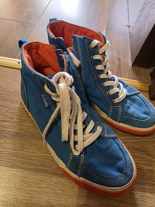 Кеди Clarks синього кольору