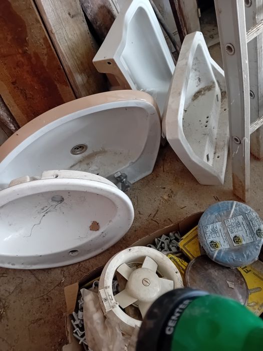 Material sobra canalização