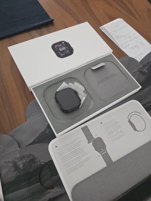 Apple Watch Ultra 3 49mm Cellular NOVO 100% bateria. Fatura, garantia. Troca/retoma.