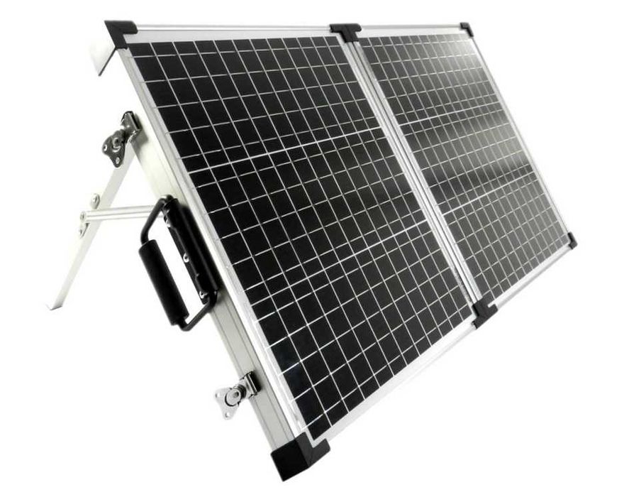 Przenosny panel solarny 12V skladany 60W MOCNY na kemping survival