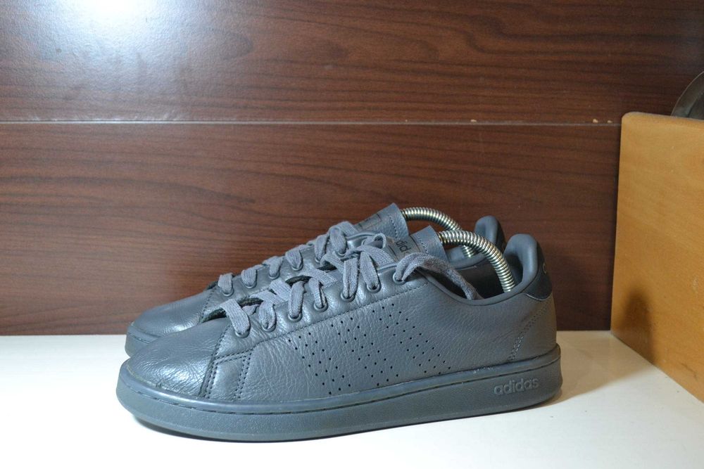 adidas advantage 42.5р кроссовки кожаные оригинал кеды