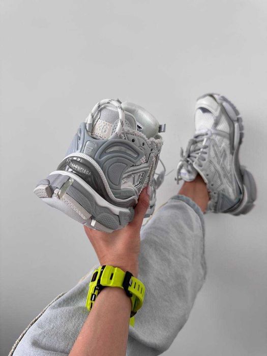 Кросівки Balenciaga Runner Trainer Premium White/Grey