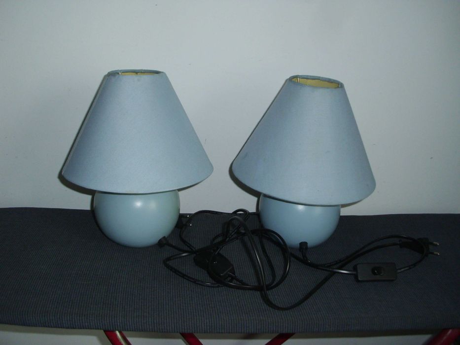 Lampka nocna / 2 sztuki / klosze