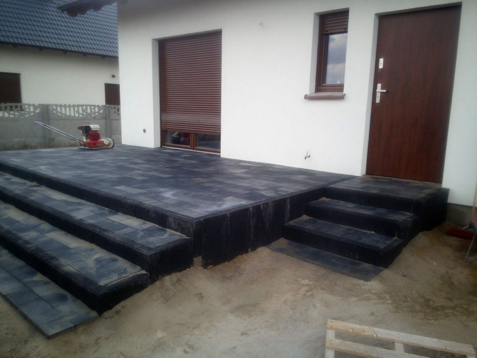 Brukarstwo Szybkie terminy realizacji   Układanie kostki brukowej