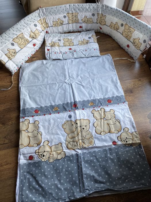 Komplet poscieli do lozeczka 5 elementow