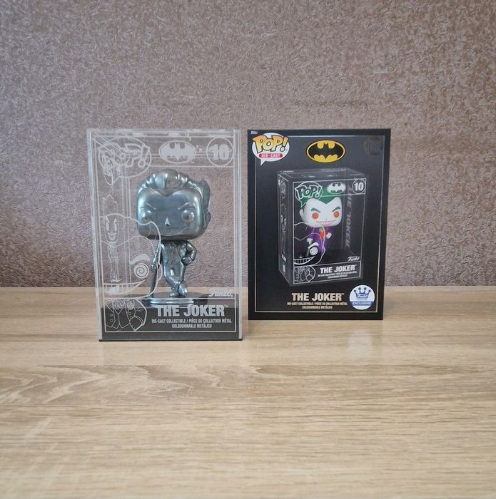 Funko POP! Die-Cast: The Joker #10 CHASE Version (Exclusive) — Металев