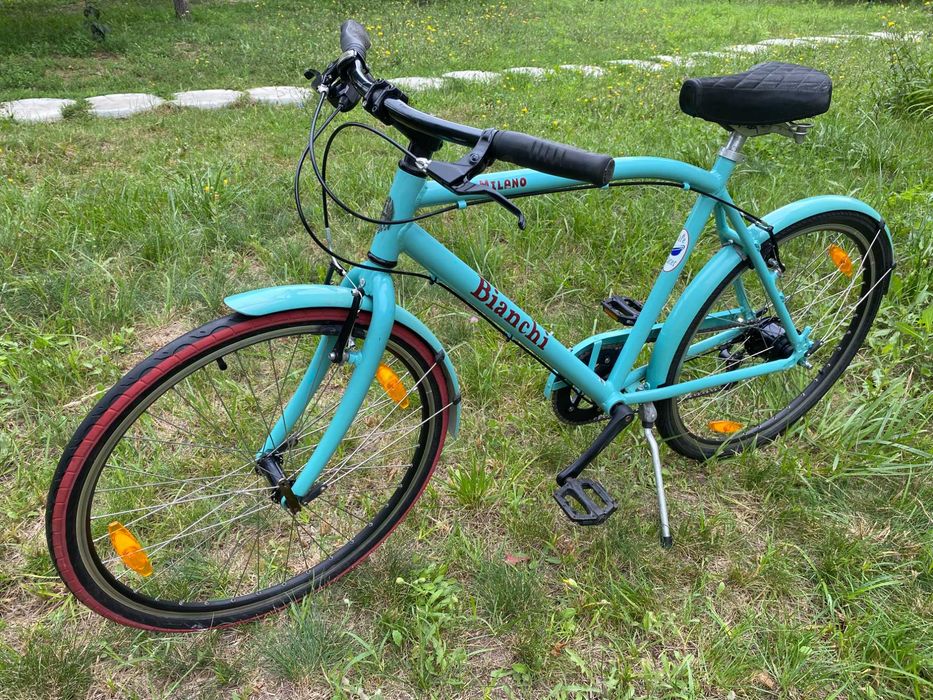BIANCHI Milano велосипед городской круизер планетарка Alfine 8 гибрид