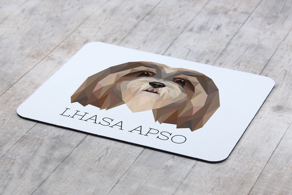 Lhasa Apso podkładka geometryczna Art-Dog