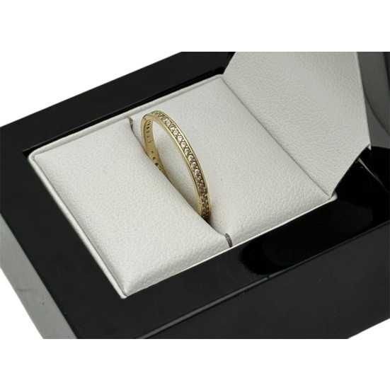 Śliczna Złota Obrączka 1,23G 585 14K Rozmiar 17