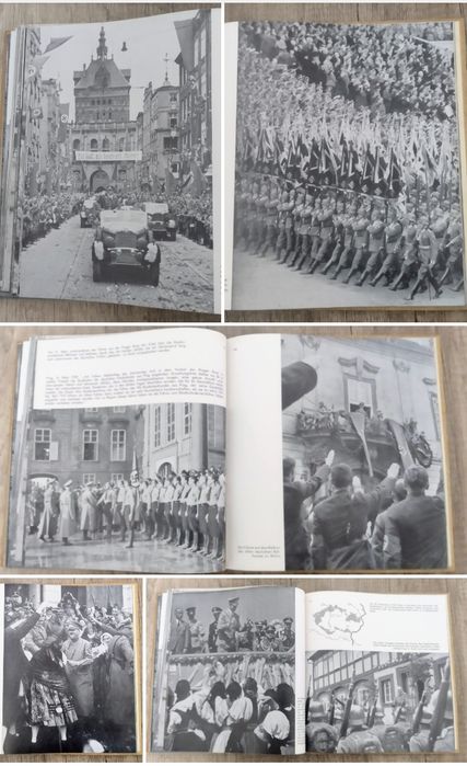 Militaria III Reich Livro de Propaganda Segunda Guerra Mundial