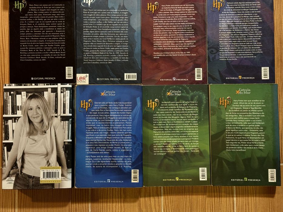Livros Harry Potter