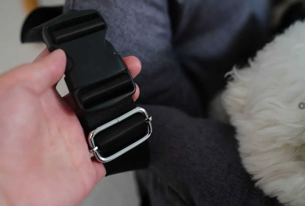 Бустер-автокрісло для собак Volso підвищене сидіння з ременем безпеки