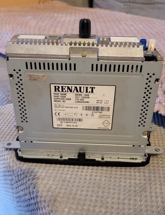 Radio nawigacja LG Dacia Duster Renault  media nav