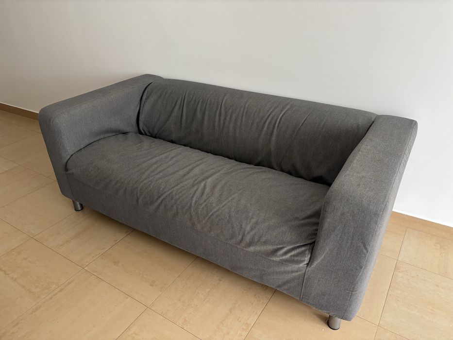 Sofá IKEA Klippan cinzento