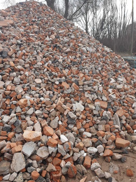 Tłuczeń ceglano-betonowy, gruz, 10-40mm, 40-60mm,