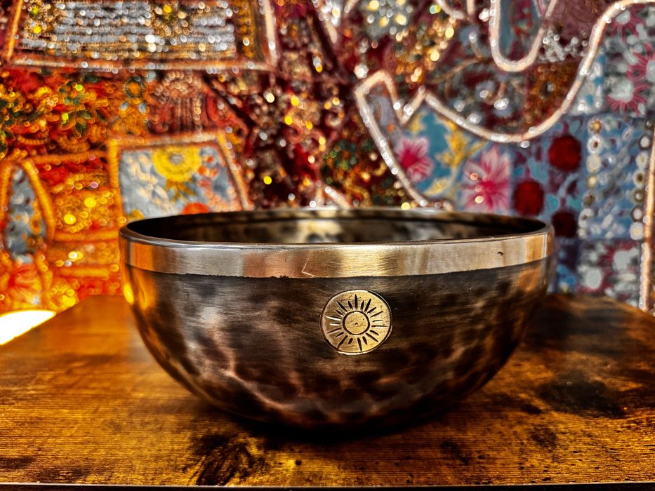 Misy tybetańskie słoneczne, 7 mis, zestaw 9 kg