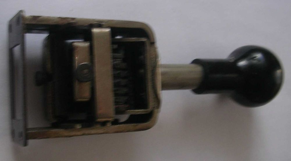 Datownik z XX wieku.