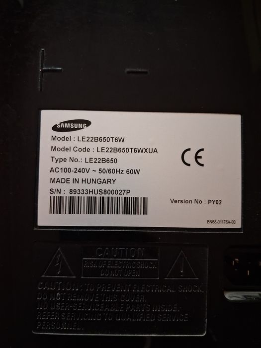 Продам телевизор  samsung 22