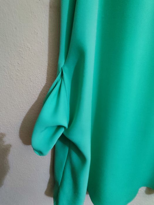Vestido cerimônia verde água Tamanho M Da Frnch