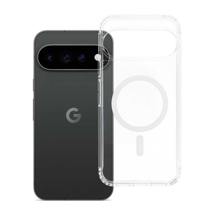 Capa Forcell F-Protect Clear Hybrid Premium para Pixel 9 Pro XL / 10 Pro XL / 11 Pro XL