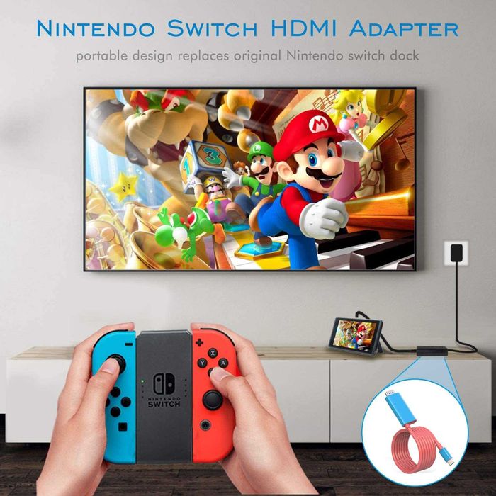 Кабель конвертор до Nintendo Switch / OLED c USB Type C to 4K HDMI