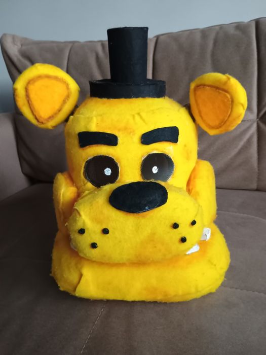 Maska głowa Golden Freddy z Fnaf 1