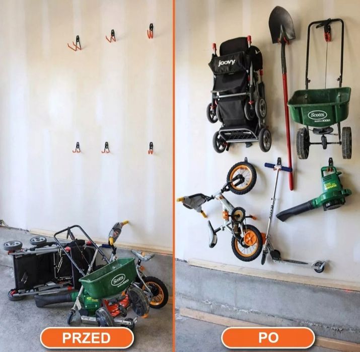 Hak Uchwyt Wieszak na Rower Drabiny HK02C 2szt