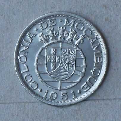 Moçambique 1 escudo 1951 - olx X10682