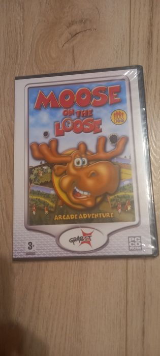 Moose on the Loose PC cd rom Arcade Adventure Gra Nowa W Folii