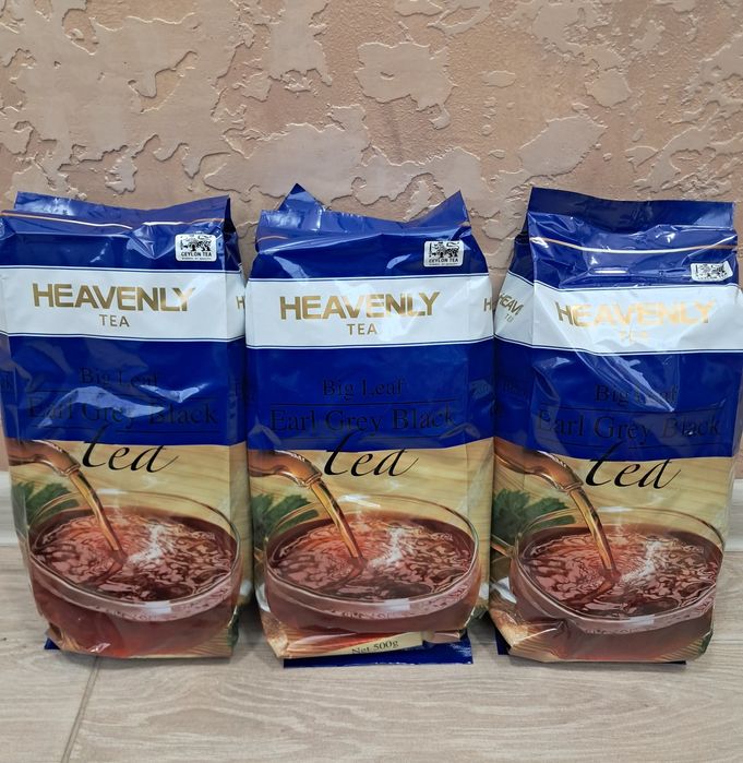 Чорний чай з бергамотом Heavenly / зелений чай Heavenly / чорний чай