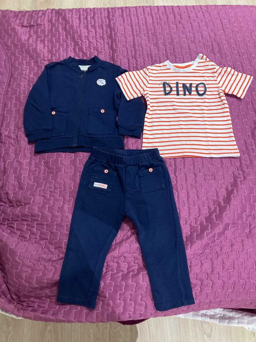 Fato treino e t-shirt Birra tamanho 9 meses