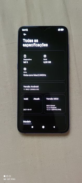 Xiaomi Mi 9 Blue 6Gb/128Gb NOVO