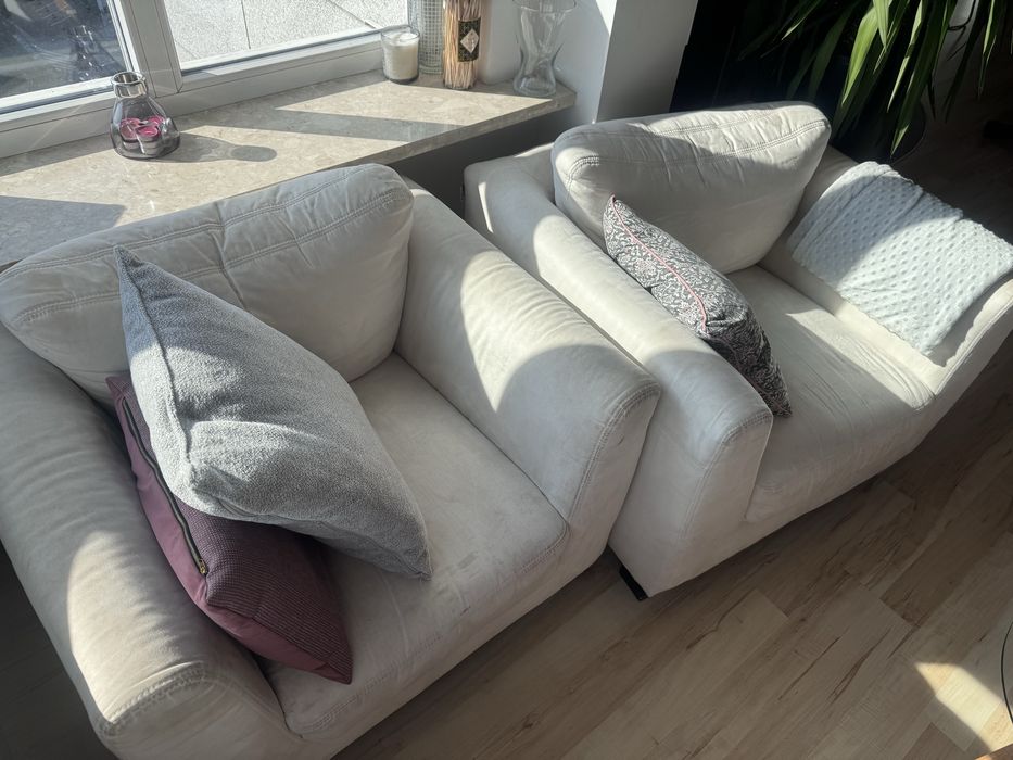 Komplet wypoczynkowy bardzo wygodny