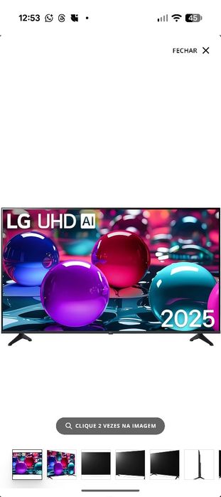 LG smart TV with Magig remote ,with the box and used like new